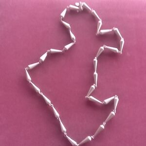 Lia Sophia Silver-Tone Cone Bead Necklace